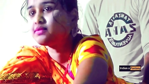 Indian hot chick bhabhi in kitchen getting fucked by Muslim