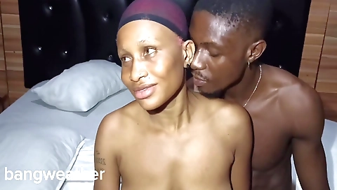 Busty indian chick with a tattooed body is making love