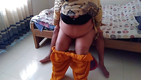 Indian stepmom with big tits gets fucked by stepson