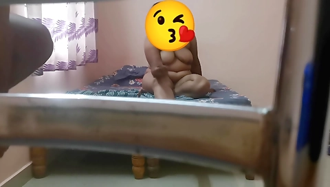 Indian brunette with large tits and big ass sexually aroused