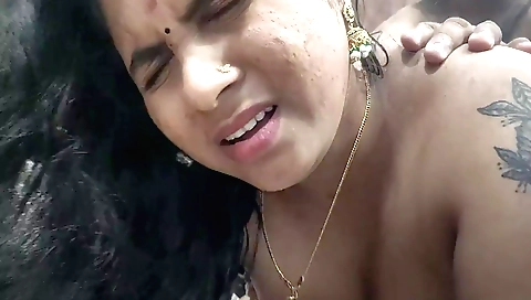 Amateur Indian brunette 18+ masturbating on bed in a hot way