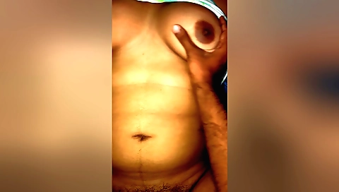 Asian milf in a sexy bondage pose is fucked by her partner