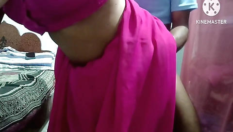 Indian teen sucks and suckers dick on a bed together