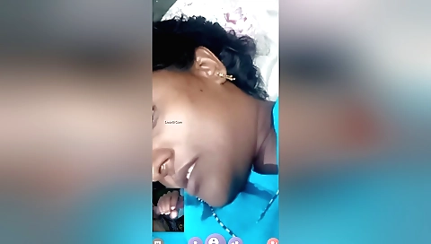 Indian girl with big boob boobs fucked on the webcam