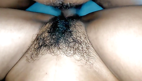 Indian girl with a shaved pussy is doing a hardcore porn video