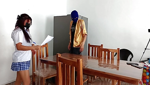 Indian hair girl with big boobs makes a list of things