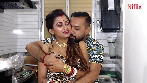 Indian brunette pornstar in a hot and horny mood video