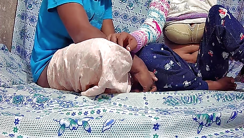 Indian teen sucking and riding a big dick with her hot pussy