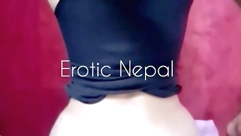 Indian slut gets deepthroated in fishnet stockings