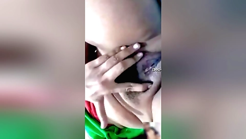 Sexy Indian beauty showing off her body on web cam