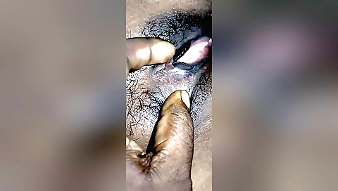 Hot blonde is getting a tight pussy fucked by her lover