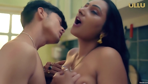 Sexy milf and her stud with a huge ass and busty cunny