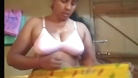Busty indian chick does her favorite of fuck in the bedroom