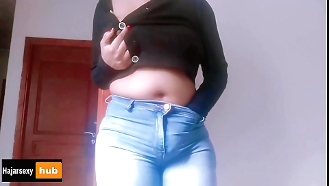 Indian solo female plays with her pussy with a dildo