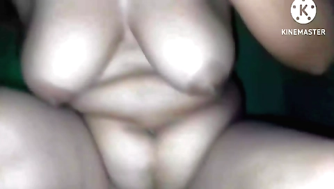 Big titted babe with a fat ass getting fucked hard