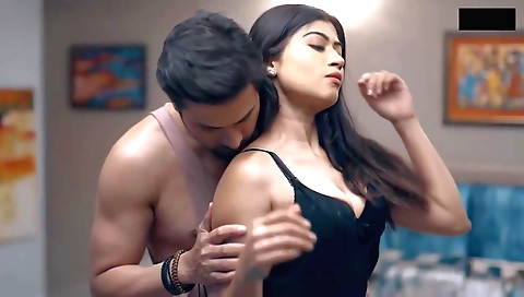 Busty Indian slut gets braided ass and gets a cumshot