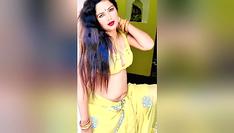 Indian teacher and student have fun with each other in class