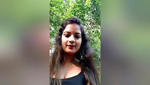 Indian cooking dinner solo video with a beautiful brunette