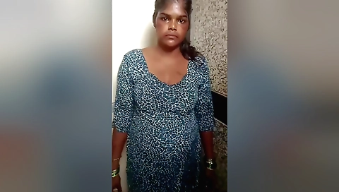 Indian brunette with a hairy pussy gets a dick in her