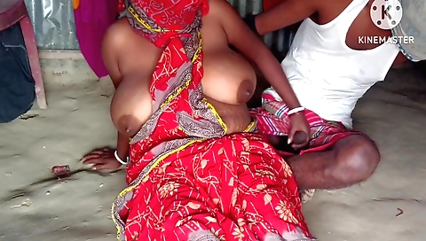Indian teen in a white dress fucked by her boyfriend