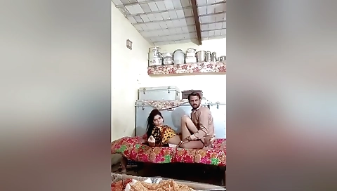 Indian brunette fucked on webcam with a big black cock