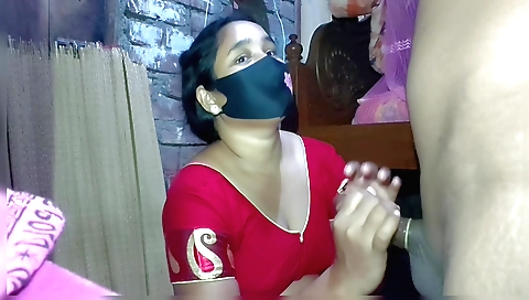 Indian brunette with tiny boobs getting a big dick