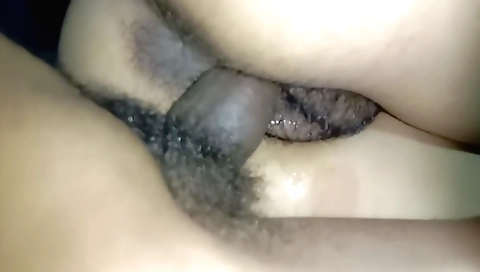 Indian hairy chick in a sexy dress shows off her pussy