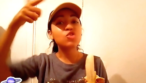 Sexy and hot brunette milf is talking to you in public