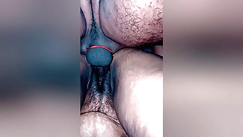 Amateur Indian hairy stepmother-inlaw bathroom porn