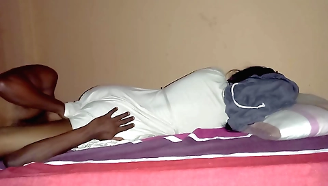 Indian webcam video with a sexy brunette in a sexy outfit