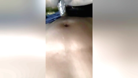 Man in panty and jeans masturbates in bed and fucks on camera