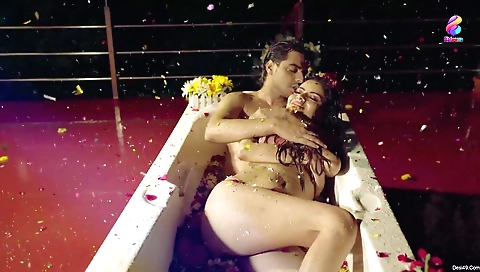 Big tits brunette with a round ass and small boobs