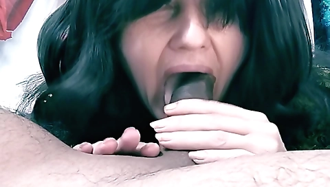 Indian slut with small boobs sucking and riding on cock