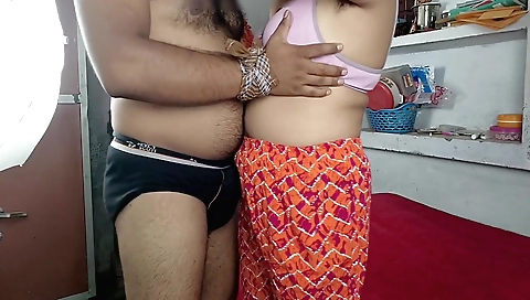 Horny indian whore in lingerie gets fucked in hardcore