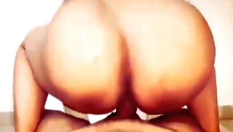 Indian girl in black lingerie and a sexy boyfriend on the couch