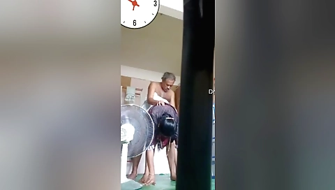 Mature couples share a blanket and be screwed on the webcam