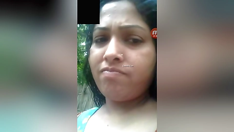 Outdoor sex video show of my hot sexy amateur brunette