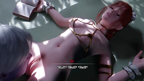 Indian redhead is fucked in her tight ass in a POV video