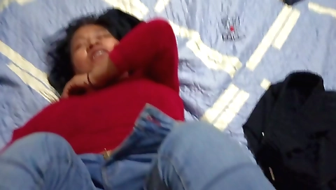 Indian brunette teen 18+ is fucking her man's wife