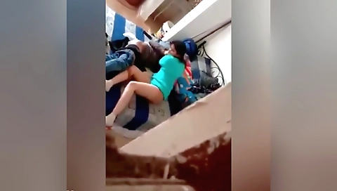 Brunette indian in sexy stockings is getting fucked