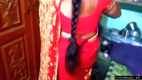 Indian blonde with a perfect body on a hot homemade video
