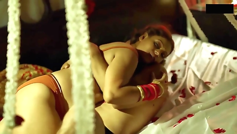 Indian milf in lingerie and stockings makes you cum