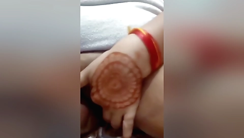 Hot solo female with a sexy black dildo in her pussy